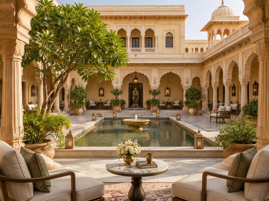AI concept image for Amber Courtyard Hotel